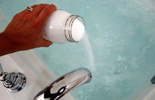 Soda bath